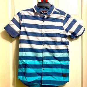 Boy’s Button Up Shirt 7 For All Mankind Large Size 9